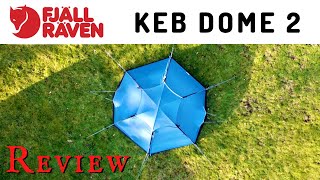 FJALLRAVEN KEB DOME 2 TENT REVIEW  A True 4 Season 2 Man Shelter  Abisko Lite 1 amp 2 ad [upl. by Nolham554]