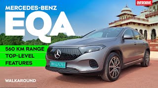 MercedesBenz EQA walkaround  the small luxury EV to get  odmag [upl. by Adnalor]