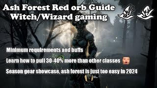 BDO  Ash Forest Guide  WitchWizard Red Orb mech explained [upl. by Divadnhoj]