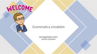 Grammatica zinsdelen  soorten bijzinnen [upl. by Nalyad812]