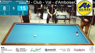 Bandes N3 RIVIERRE Alain vs DUBOIS Fabrice [upl. by Hoashis]