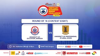 TERTIARY BUSINESS SENSE CHALLENGE 2024 VER 60 ROUND OF 16 CONTEST 8 [upl. by Vidovik]