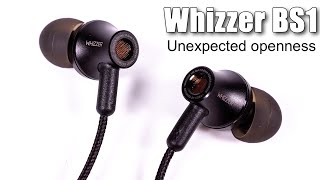 Whizzer BS1 earphones — one unusual feature [upl. by Sairu]