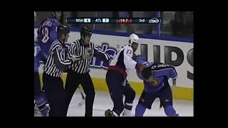 Donald Brashear vs Zach Bogosian [upl. by Islek]