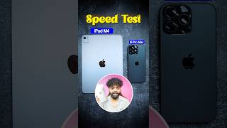 Ultimate Speed Test  iPAD Pro M4 vs iPhone 16 Pro Max 🔥 [upl. by Nogras]