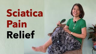 Sciatica Pain Relief with 3 SIMPLE exercises  Energy Medicine [upl. by Nayk]