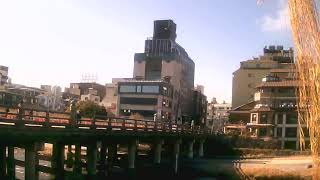 京都三条大橋ライブカメラ Sanjiyou Kwaramachi Kyoto LIVE CAMERA [upl. by Anyalram85]