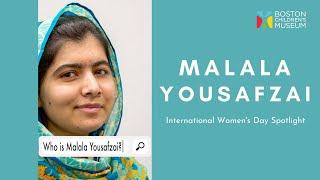 Meet Malala Yousafzai  International Womens Day [upl. by Niawtna909]