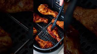 Air Fryer BBQ Chicken Drumsticks shorts [upl. by Cathleen]