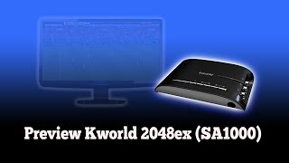 Preview Kworld TVBox 2048ex  Menu amp Image Quality [upl. by Terrell]