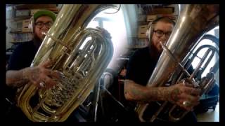 DONNA LEE  MK II Rough Tuba Edit JAZZ TUBA SOLO [upl. by Argella]