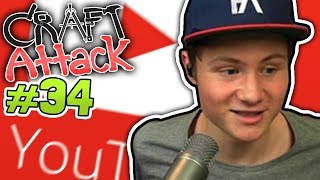 YOUTUBE als BERUF  Minecraft CRAFT ATTACK 34  Dner [upl. by Acisset302]