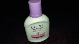 Lacto Calamine Lotion Review Hindi [upl. by Mettah]