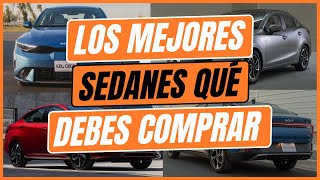 Los mejores SEDANES que DEBES COMPRAR [upl. by Niryt]