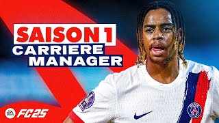 🔴🔵2 PS5  FIFA 25  CARRIÈRE MANAGER PSG [upl. by Adnohral]