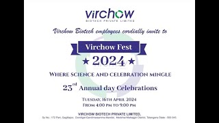 Virchow Fest 2024  23rd Annual Day Celebration [upl. by Elpmid]