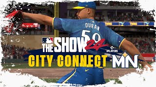 Minnesota Twins City Connect Jerseys in MLB The Show 24 [upl. by Nikita]