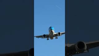 KLM LANDING SCHIPHOL AIRPORT AMSTERDAM  PLANE SPOTTING [upl. by Dinnie]