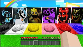 WÄHLE NICHT FALSCHES POPPY PLAYTIME CHAPTER 3 LOCH 😱 CatnapDogday IN MINECRAFT [upl. by Irovi]