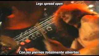 Cannibal Corpse  Fucked With A Knife Subtitulos Español Lyrics [upl. by Heins]