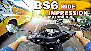 NEW 2022 Suzuki Burgman street 125 RIDE reviewReal Life IMPRESSIONSand all pros and consburgman [upl. by Suzi]