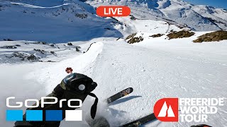 GoPro LIVE Freeride World Tour 2023  Baqueira Beret Spain [upl. by Ahsenroc]