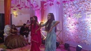 ladies Sangeet dance performance sisters [upl. by Abbotsun]