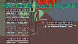 Rust And Regolith Melter Hybrid  Oxygen Not Included Tutorials [upl. by Johnsson]