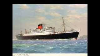 rms Parthia Cunard BigbandSkyliner [upl. by Joao]