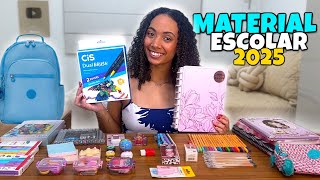 MEU MATERIAL ESCOLAR 2025 COMPLETO [upl. by Slater302]