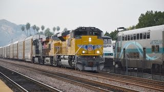 Railfanning Riverside CA [upl. by Goldshlag]