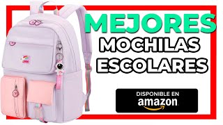 🎒 Las 5 MEJORES MOCHILAS ESCOLARES BUENAS BONITAS y BARATAS de Amazon del 2024✅ [upl. by Akeemaj]