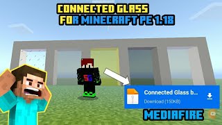 CONNECTED AND CLEAR GLASS TEXTURE PACK MCPE 118  DOWNLOAD NOW [upl. by Stuart]