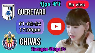 Querétaro vs Chivas Liga MX Femenil en vivo [upl. by Anoirb876]