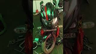 Bajaj pulser 220F full engine ka kam 🥰😎😍 [upl. by Yennaiv346]