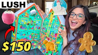 UNBOXING THE BEST ADVENT CALENDAR YET  LUSH 2024 CALENDAR [upl. by Stephi]