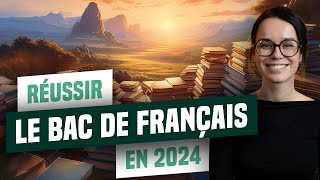 BAC FRANÇAIS 2024  le guide pour réussir lépreuve [upl. by Rodi912]