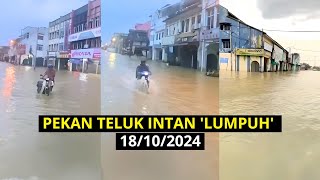 8 Minit Sekitar Pekan Teluk Intan Dilimpahi Air Pasang Besar [upl. by Sonitnatsnoc]