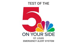 EAS NBC 5 KSDKTV St Louis Illinois Statewide Required Monthly Test On 09062020 [upl. by Ahoufe]