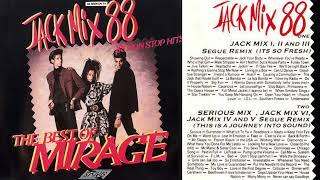 JACK MIX 88 🔥 The Best Of Mirage  x88 Non Stop Hits 868788 1987 80s [upl. by Ecnedac]