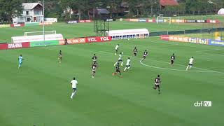 SELEÇÃO BRASILEIRA SUB17 Com foco no SULAMERICANO SELEÇÃO vence o BOTAFOGO Sub18 por 4 a 1 [upl. by Atiuqel]