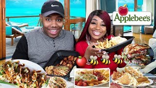 Applebees Mukbang with ZaddyChunkChunk [upl. by Chui]