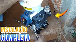 COMO INSTALAR PRESSURIZADOR TP 820 Passo a Passo Completo [upl. by Tate]