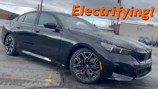 2024 BMW i5 eDrive40 BMWs Best EV Yet [upl. by Nnalyrehs688]