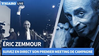 🔴Présidentielle 2022  revoir le meeting dÉric Zemmour à Villepinte [upl. by Beaston]