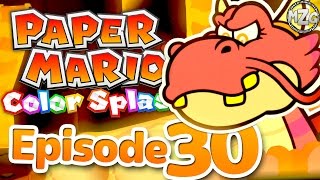 DRAGGADON  Paper Mario Color Splash Gameplay  Episode 30 [upl. by Etteoj]