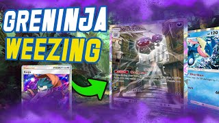 Greninja Weezing Koga is a true NINJA DECK for Pokemon Pocket [upl. by Waters]