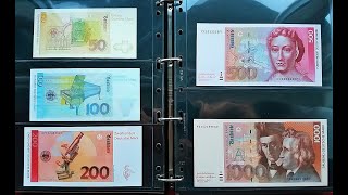 My WORLD BANKNOTES Collection 2020 Part6 EUROPE PRE EURO FI [upl. by Ingrid167]