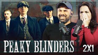 Peaky Blinders quotSeason 2 Episode 1quot Reaction  Couple Reacts [upl. by Tolman413]