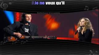 Karaoké Je ne veux quelle de Marc Lavoine amp Claire Keim [upl. by Ynahirb]